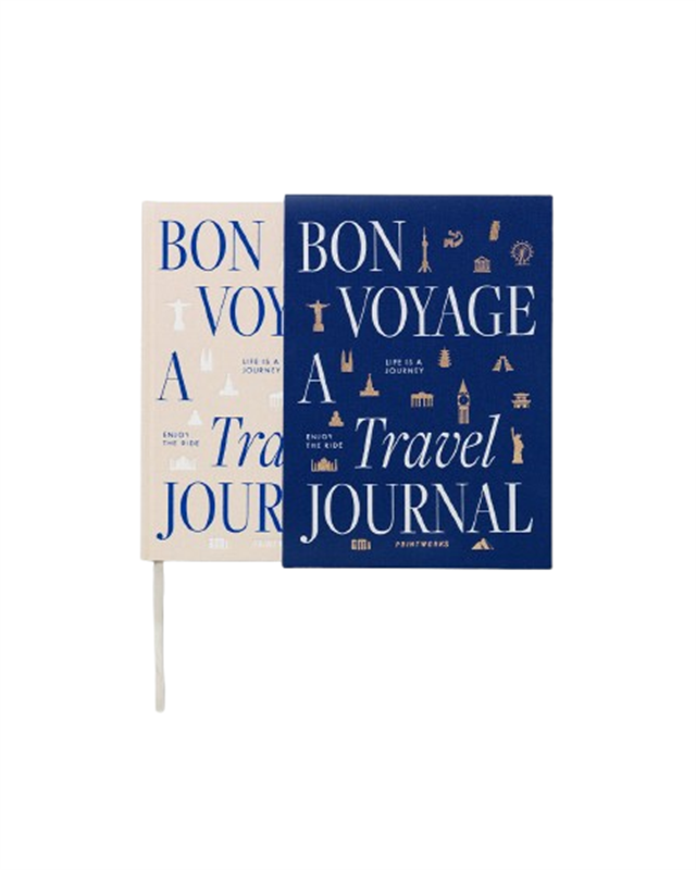 Printworks-Bon Voyage Travel Journal Okuma Günlüğü-Özel Defterler-1-roqelvaxirum.shop