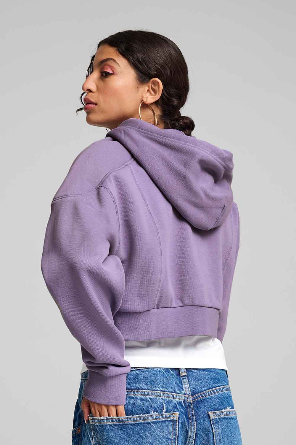 Puma-THE FAST RACE FZ Hoodie Lavender Alert-Sweatshirts & Hoodies-4-roqelvaxirum.shop