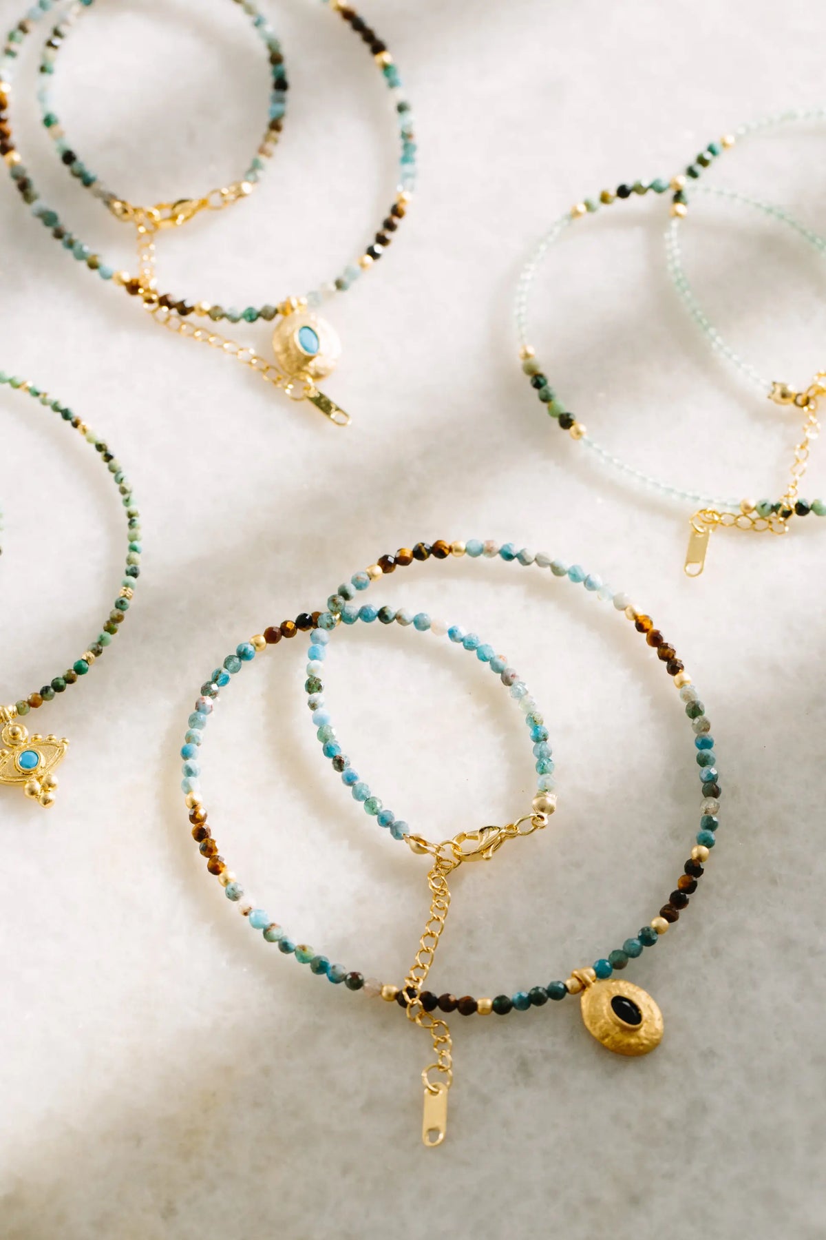 Elena Aventurin Kolye - Turquoise