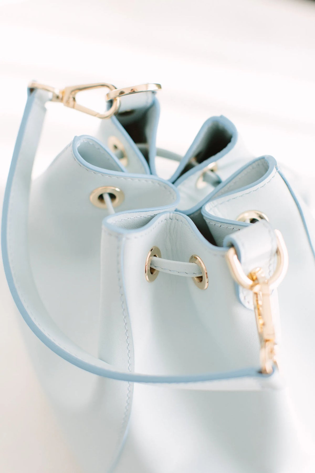 Pure Paris-Petit Bonbon Ciel Çanta - Sky Blue-El Çantası-8-roqelvaxirum.shop