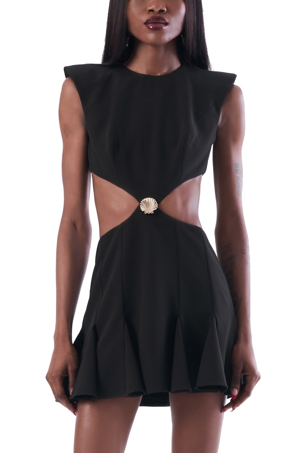 RAN-Black Pearl Dress-Elbise-2-roqelvaxirum.shop