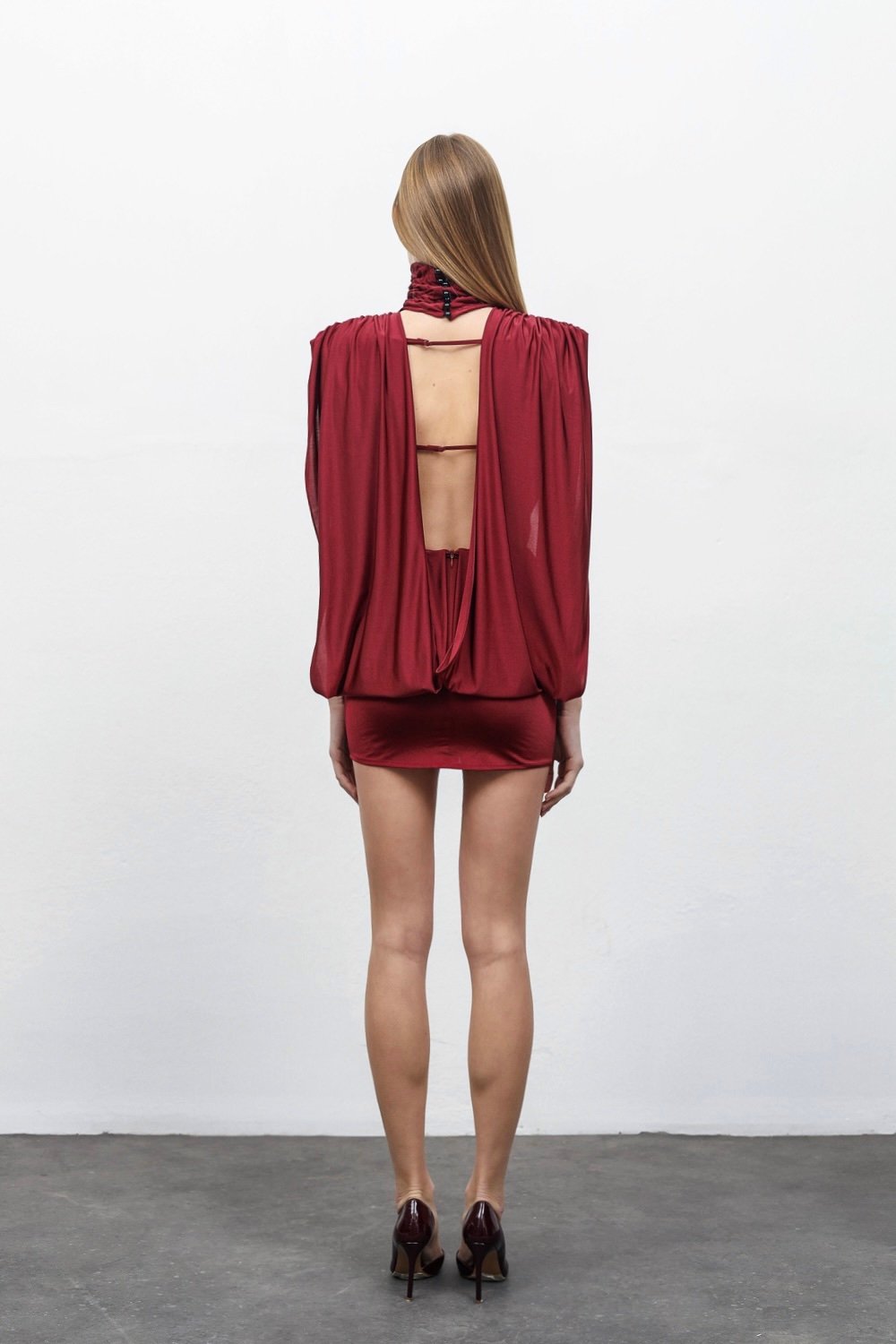 RAN-Cherry Rose Dress-Elbise-3-roqelvaxirum.shop