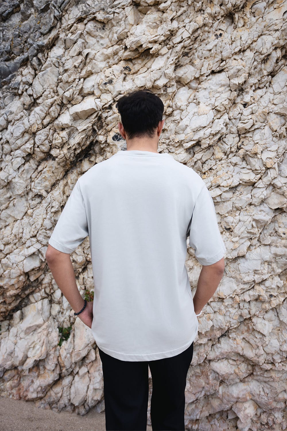 Ramme-Quote Gri Still Friday Nakışlı Erkek T-shirt-T-Shirts-3-roqelvaxirum.shop