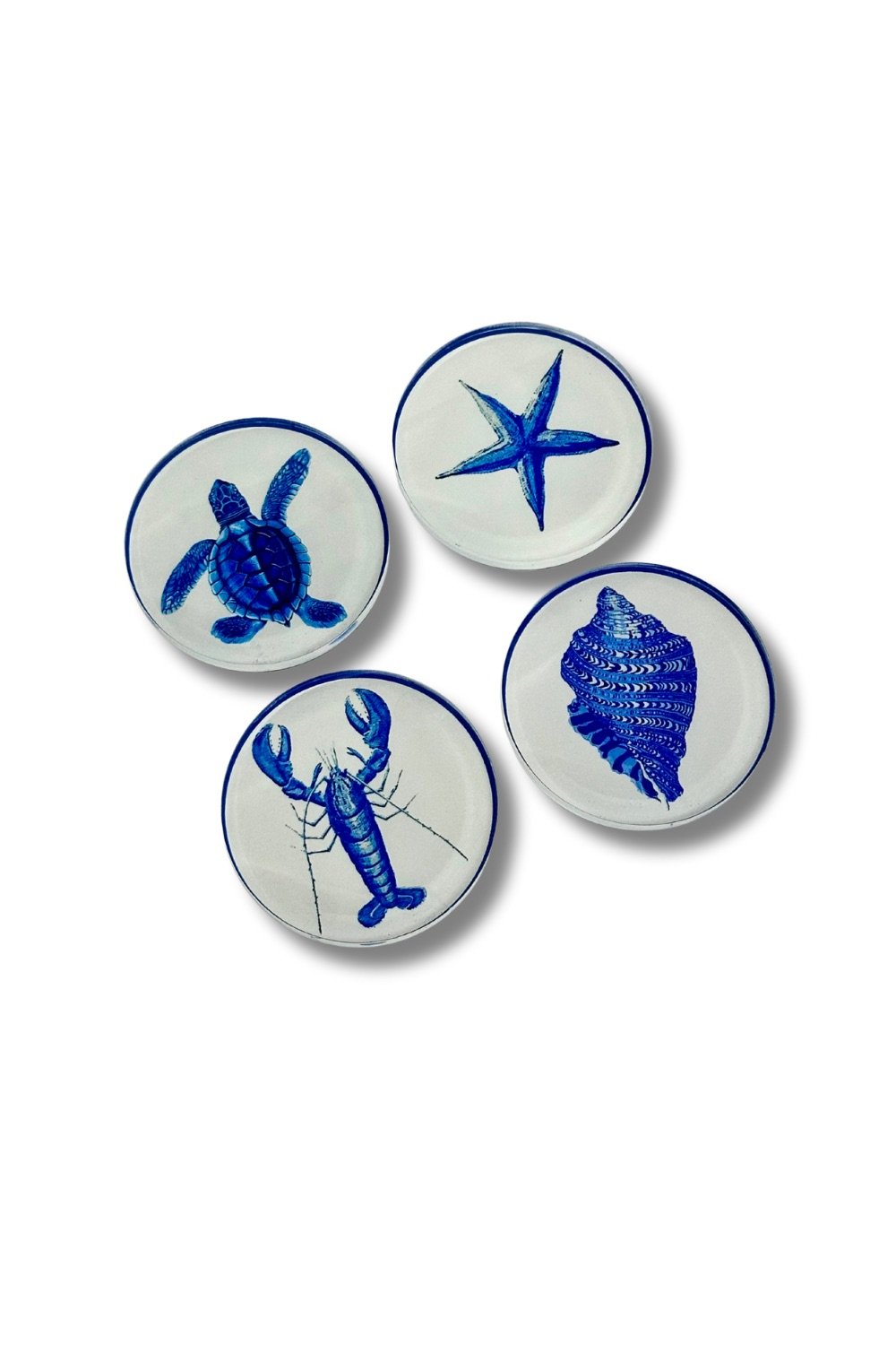 Rooms Design Studio-La Dolce Vita Collection Bardak Altlığı 4'lü Set-Bardak Altlığı-2-roqelvaxirum.shop