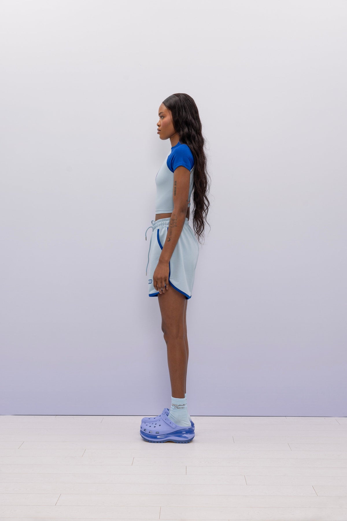 SBNM-'' I See '' Contrast Short-Şort-3-roqelvaxirum.shop