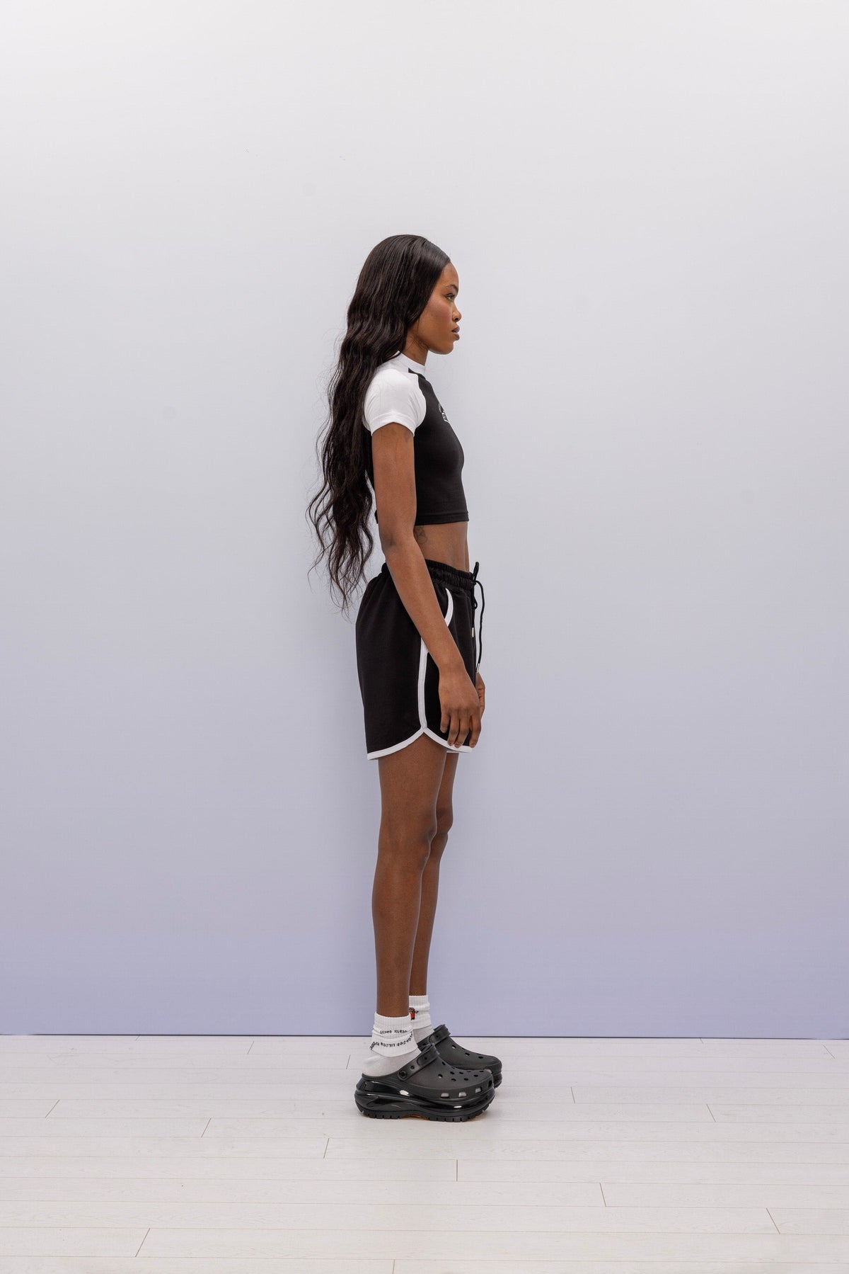 SBNM-''Ying Yang' Contrast Short-Şort-5-roqelvaxirum.shop