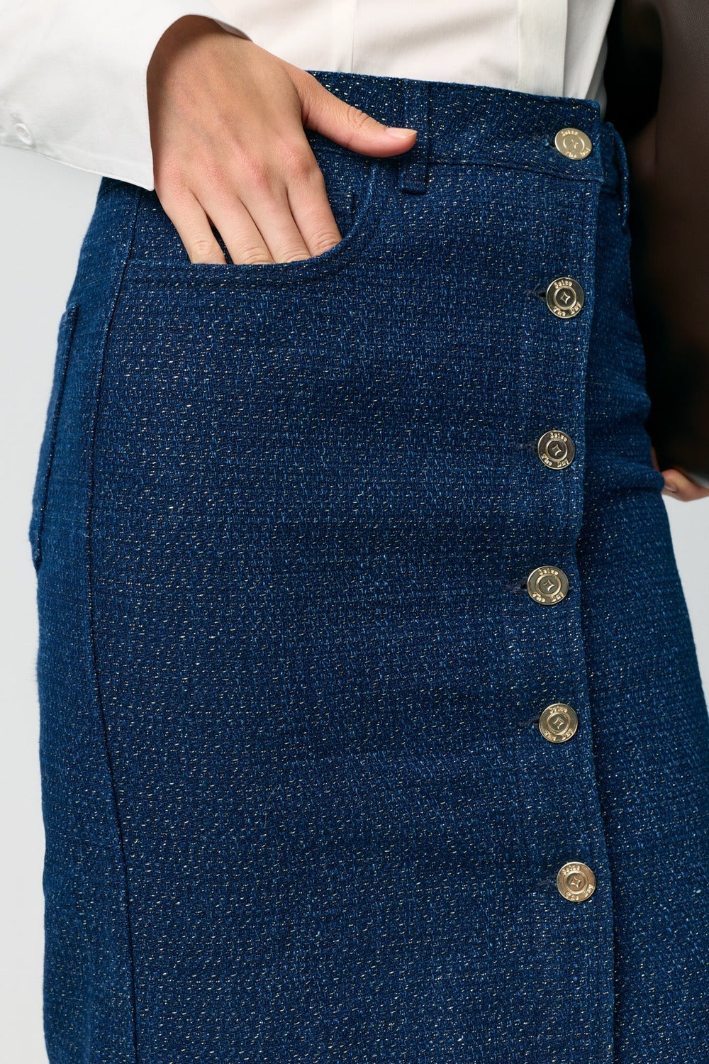 Lacy Midi Etek - 7
