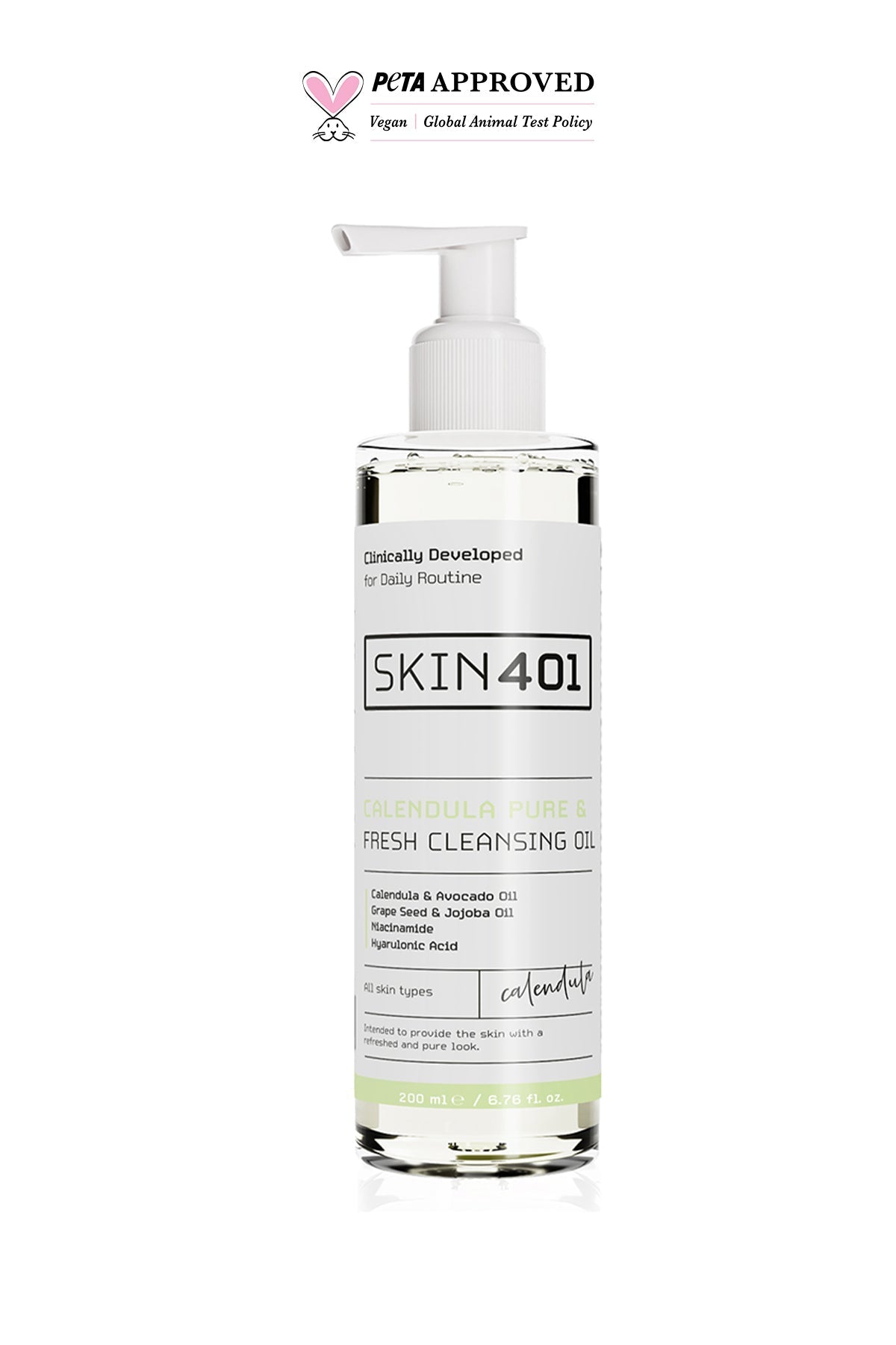 Calendula Pure & Fresh Cleansing Oil 200 Ml