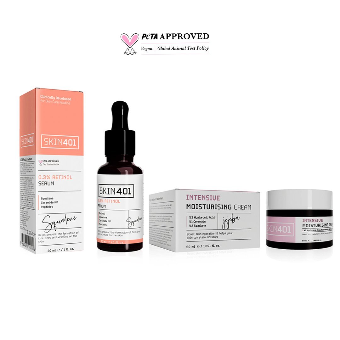 Retinol Ve Yoğun Nemlendirici Bakım Rutini