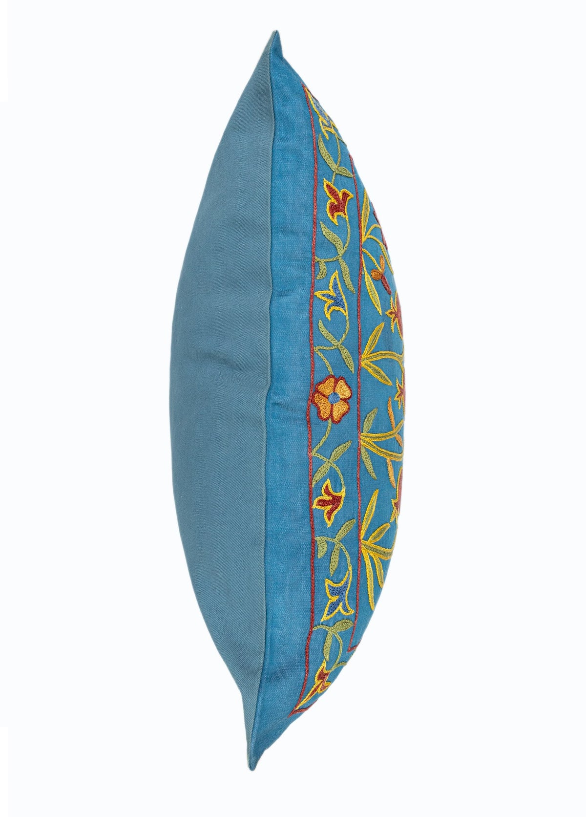Soho Antiq-Jesse İpek İşlemeli El Yapımı Suzani Kırlent 50x50 Cm-Kırlent-5-roqelvaxirum.shop