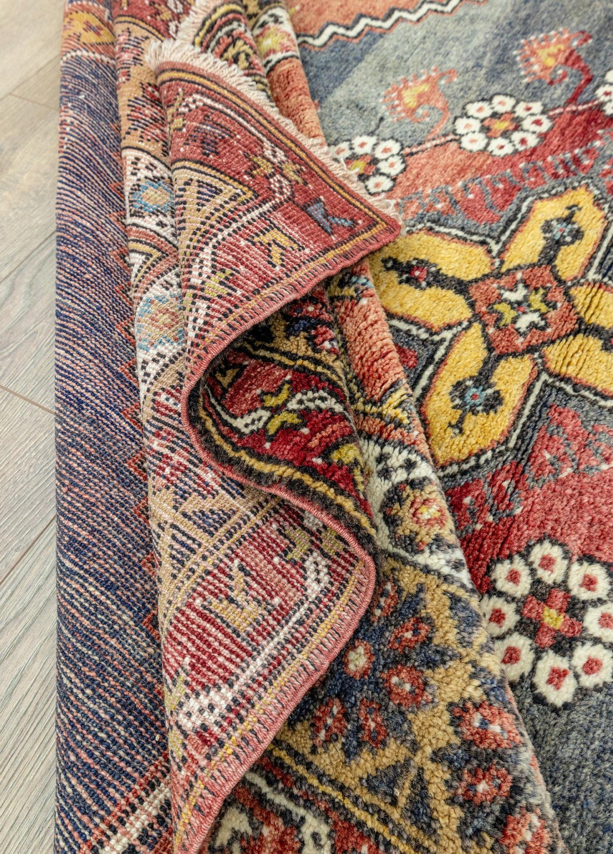 Soho Antiq-Sadaf El Dokuma Yün Dazkırı Halı 153x189 Cm-Halı-6-roqelvaxirum.shop