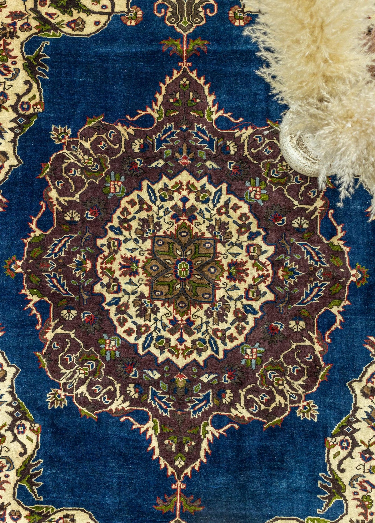 Soho Antiq-Sanna Floral Tasarımlı Yün Halı 181x302 Cm-Halı-3-roqelvaxirum.shop