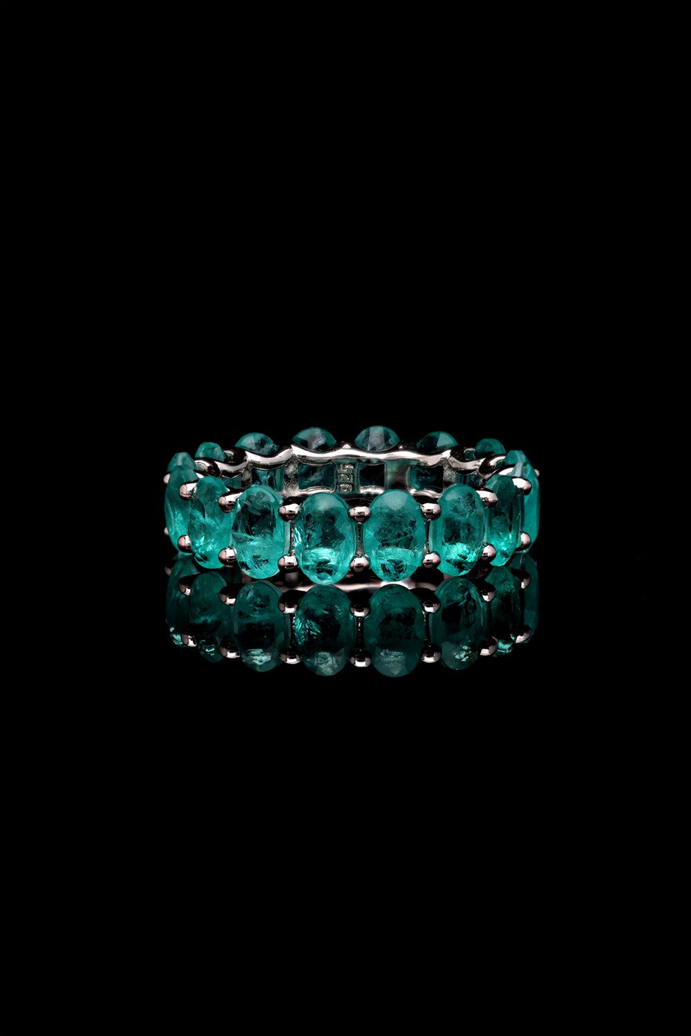 SooSilky-Paraiba Oval Taşli Alyans 4 Mm-Yüzük-1-roqelvaxirum.shop