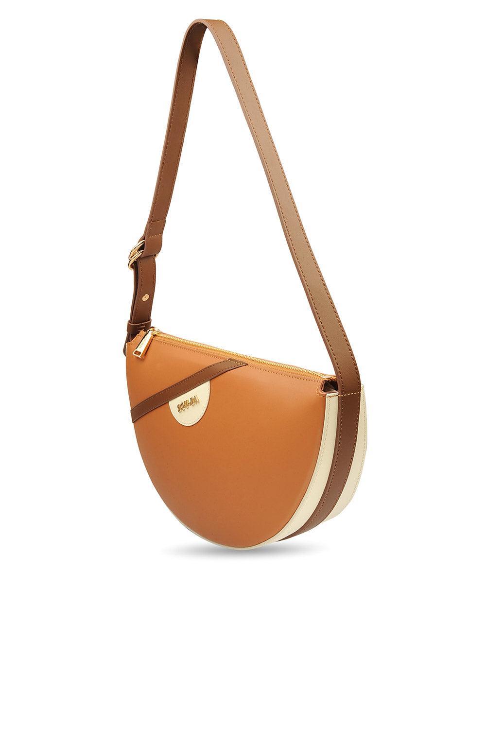 Sou-Ba-Eva - Caramel-Omuz Çantası-3-roqelvaxirum.shop