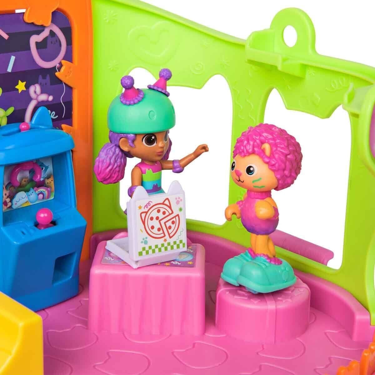 69755 Sun-Spm-FiGür Oyun Set Gabby S Dollhouse Çati Kati Paten PartiSi