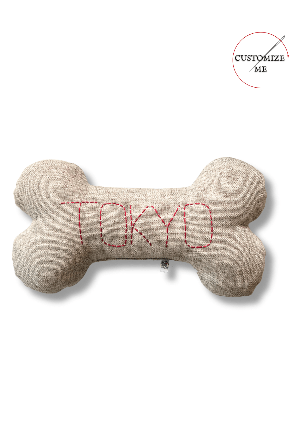 St. Pia-Bone Köpek Yastığı - Milk - Kişiselleştirilebilir-Köpek-1-roqelvaxirum.shop