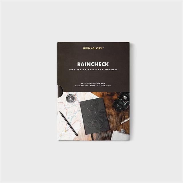 Suck Uk-Iron & Glory Collection Raincheck Su Geçirmez Journal A6 Defter Ve Kalem Seti-Defter-2-roqelvaxirum.shop