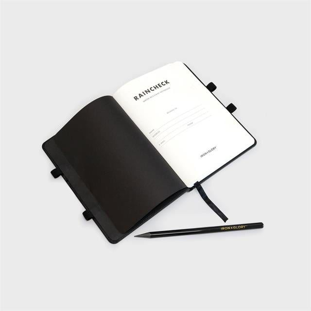 Suck Uk-Iron & Glory Collection Raincheck Su Geçirmez Journal A6 Defter Ve Kalem Seti-Defter-3-roqelvaxirum.shop