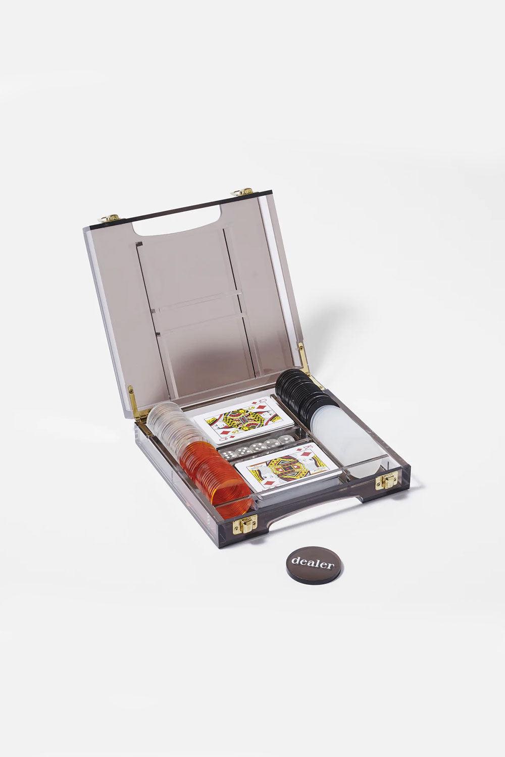 Sunny Life-Lucite Poker Whiskey Noir-Oyun Setleri-1-roqelvaxirum.shop