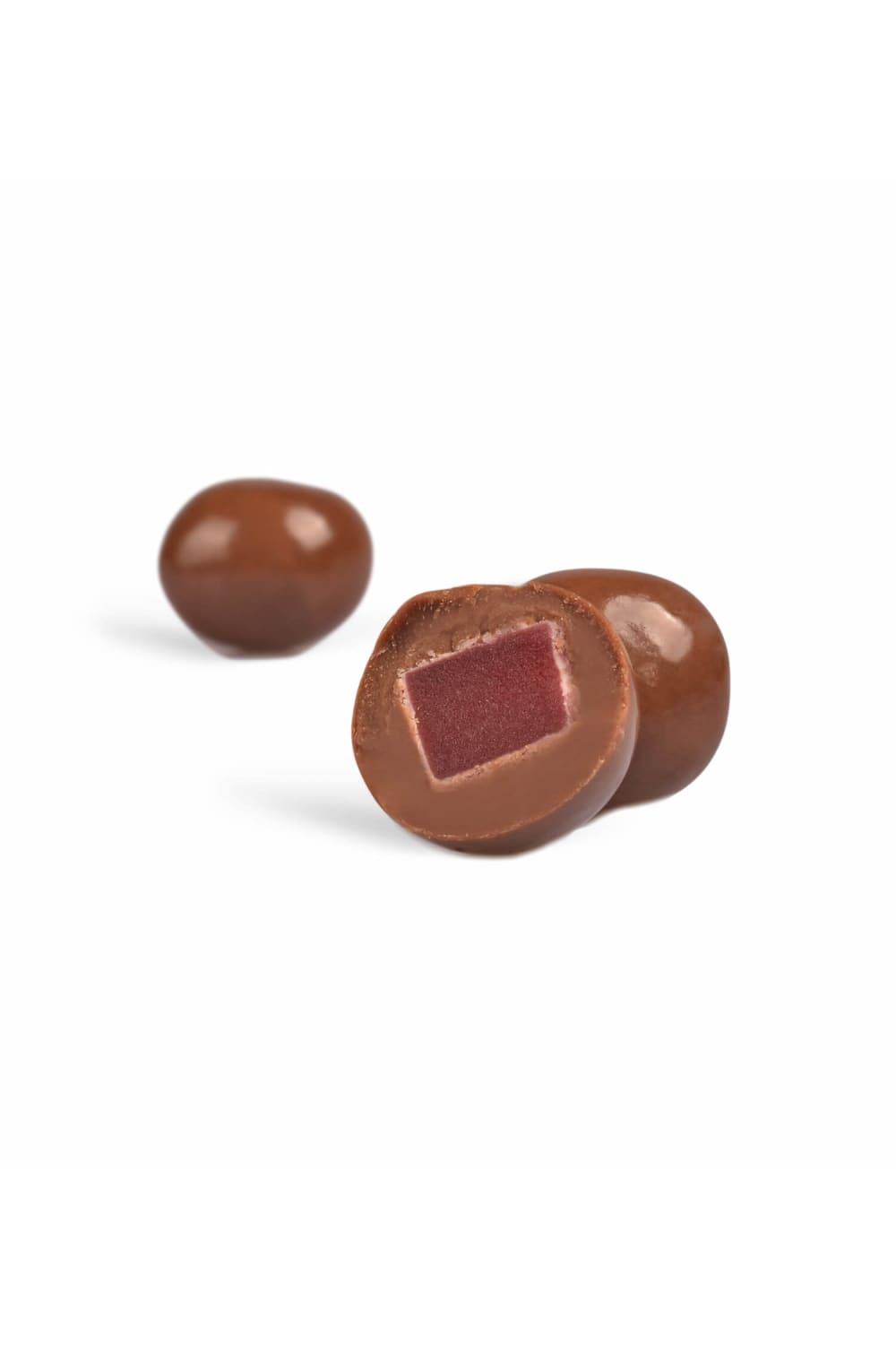 Tatlistan-Çikolata Kaplı Çilekli Draje (100 gr)-Çikolata-2-roqelvaxirum.shop