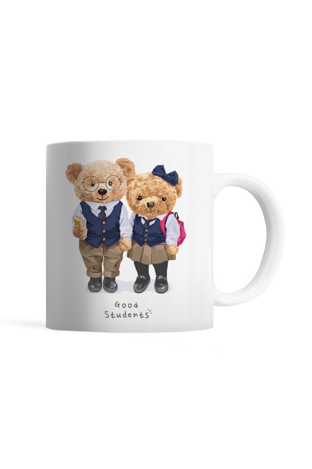 Tatlistan-Teddy Bear | Good Students - Kupa Bardak-Bardak-1-roqelvaxirum.shop