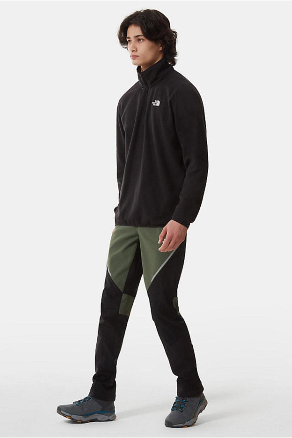 The North Face-Men 100 Glacier 1/4 Zip-Sweatshirts & Hoodies-4-roqelvaxirum.shop