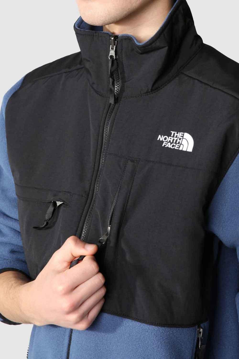 The North Face-Men Denali Jacket Shady Blue-Sweatshirts & Hoodies-3-roqelvaxirum.shop