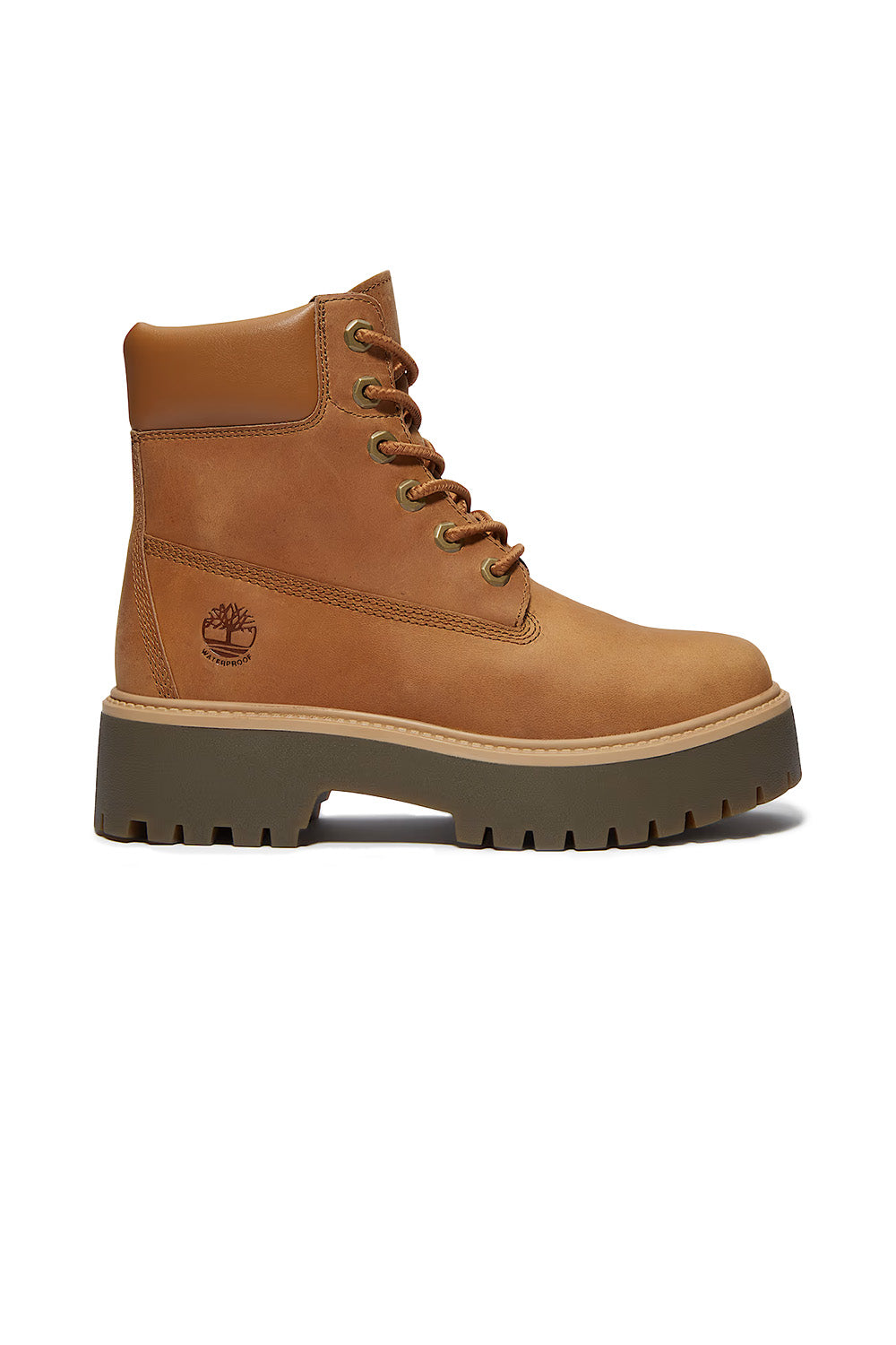 Timberland-Stone Street 6 Inch Lace Up Su Geçirmez Sarı Bot-Bot-1-roqelvaxirum.shop