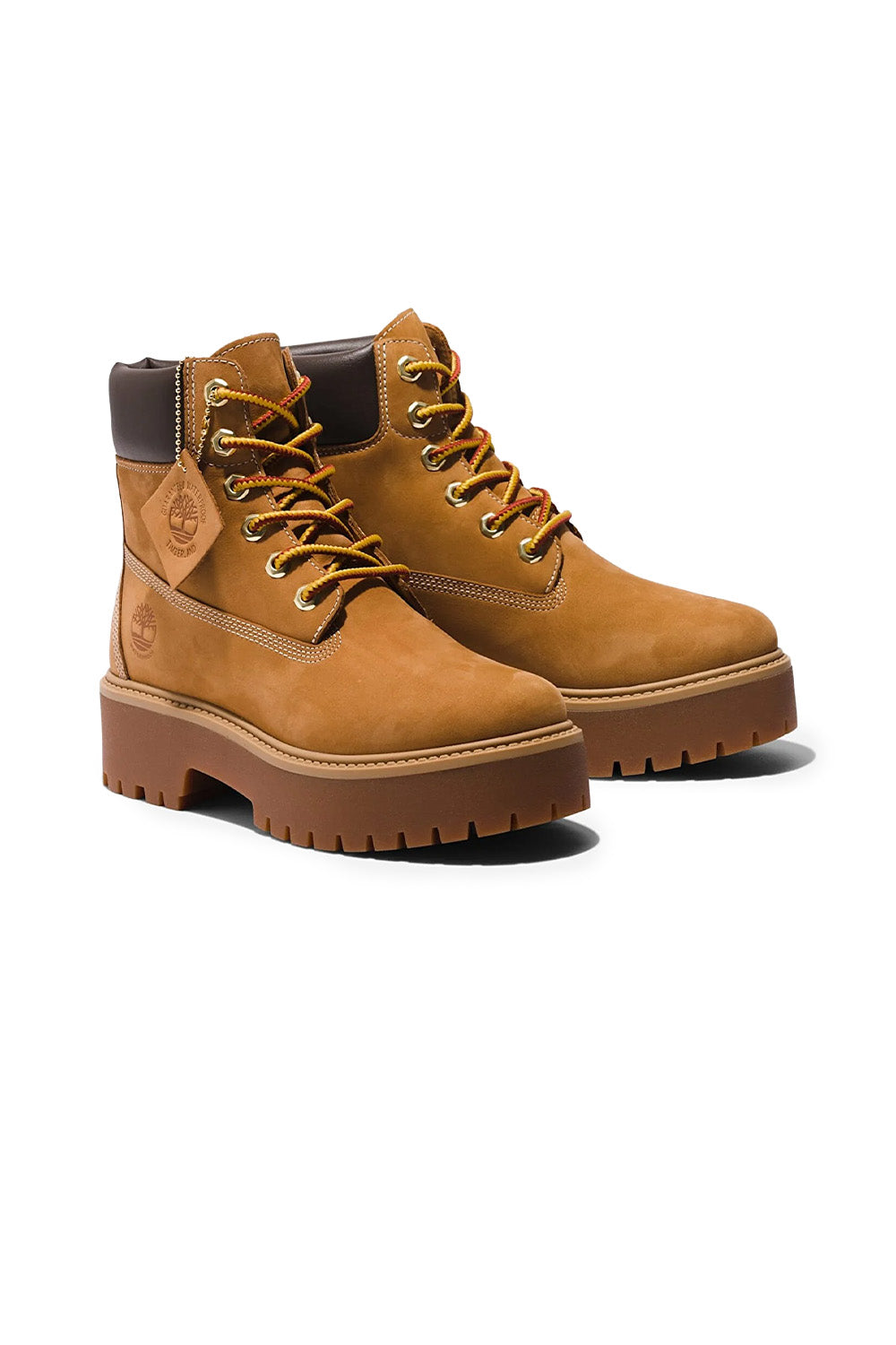 Timberland-Stone Street 6 Inch Lace Up Su Geçirmez Sarı Bot-Bot-5-roqelvaxirum.shop