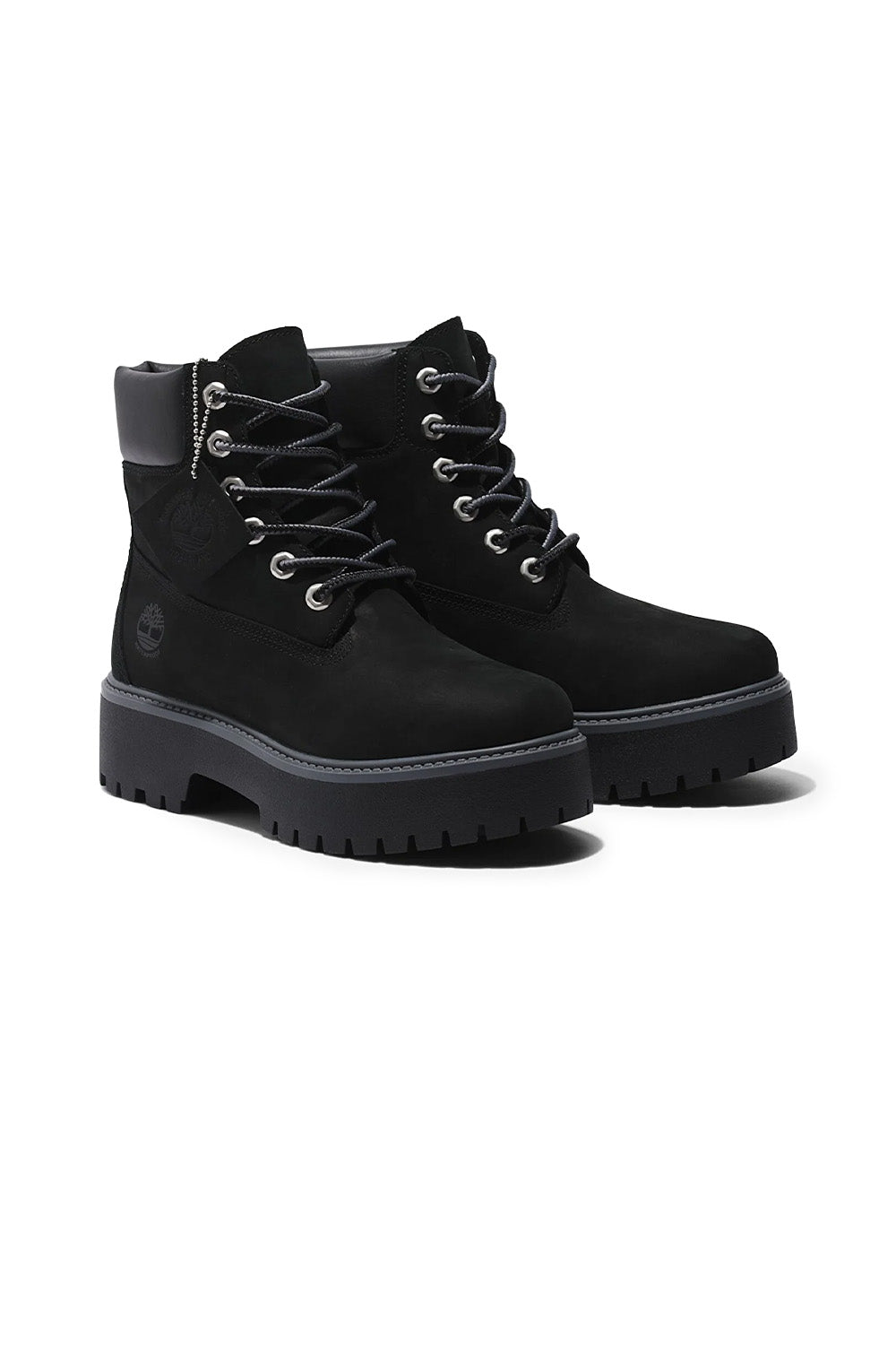 Timberland-Stone Street 6 Inch Lace Up Su Geçirmez Siyah Bot-Bot-7-roqelvaxirum.shop
