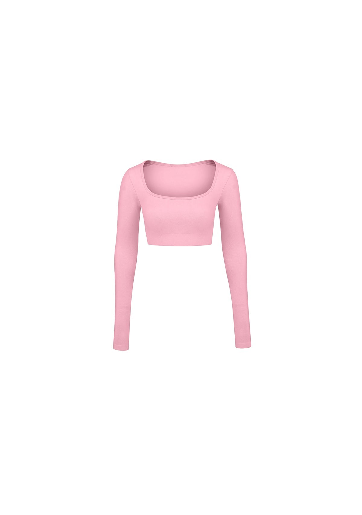 Tiny-Dikişsiz Uzun Kollu U Yaka Crop Bluz-Büstiyer-9-roqelvaxirum.shop
