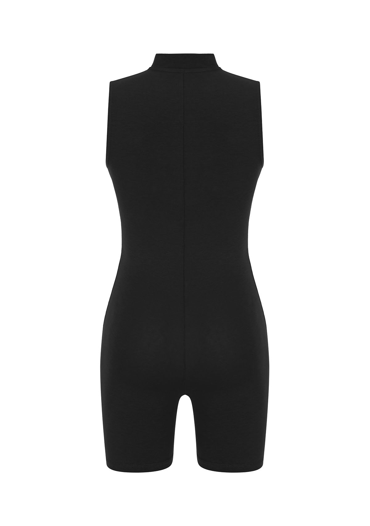 Tiny-Siyah Önden Fermuarlı Şort Bodysuit-Bodysuit-9-roqelvaxirum.shop