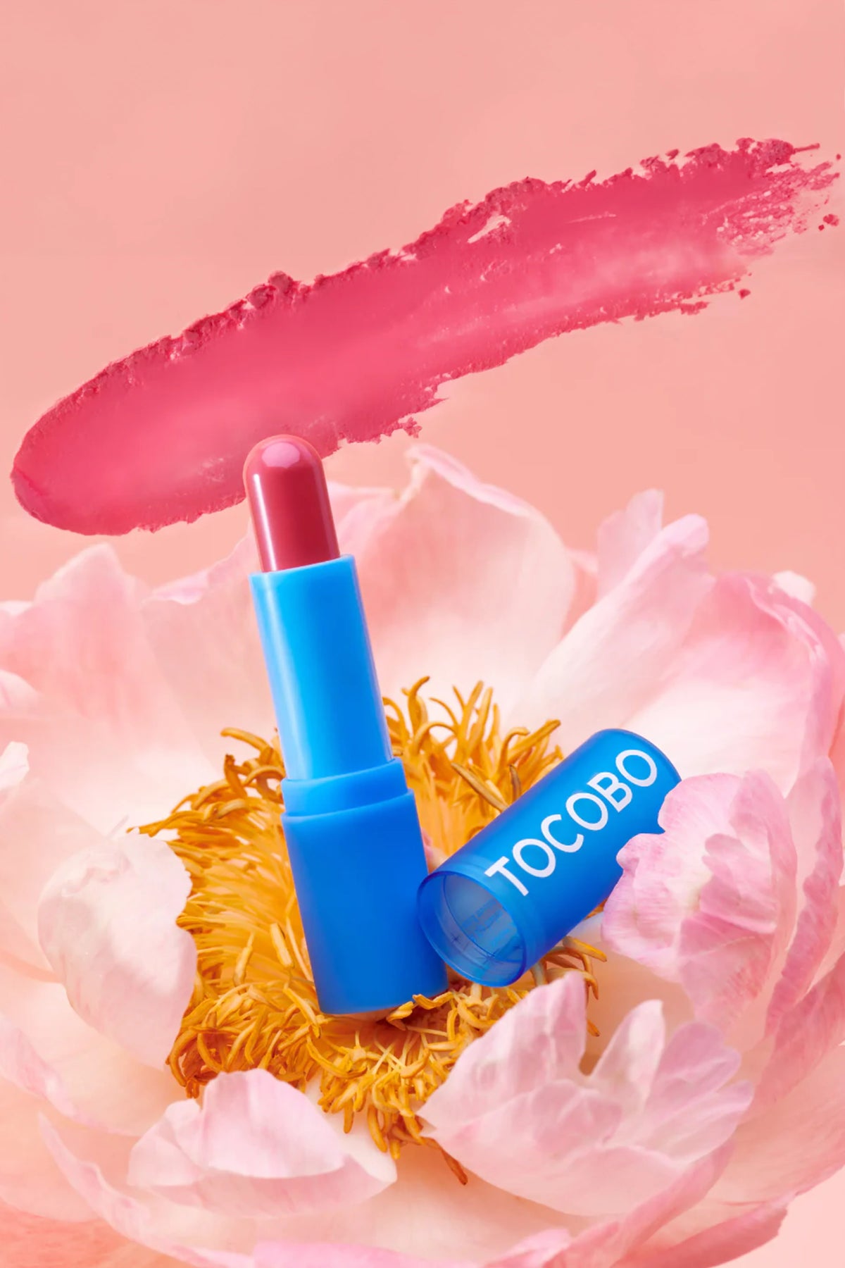 Tocobo-Tocobo Powder Cream Lip Balm 032 Rose Petal 19gr Mat & Pudra Bitişli Vegan Lip Balm-Lip Balm-5-roqelvaxirum.shop