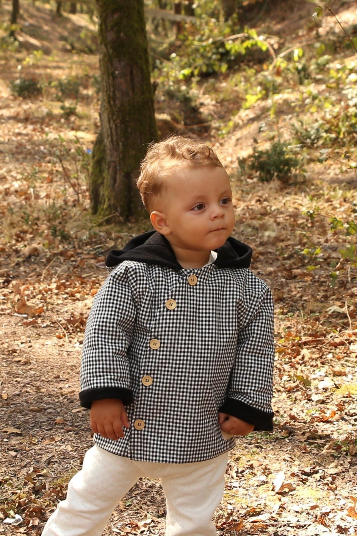 Totzee-Diagonal Mont Mini Ekose Siyah & Beyaz-Mont-2-roqelvaxirum.shop