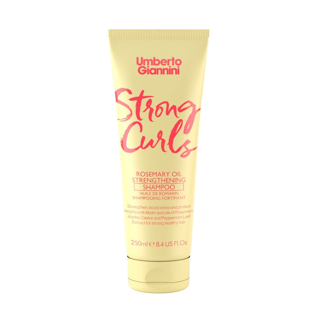 Strong Curls Güçlendirici Biberiye Yağlı Bukle Şampuanı
