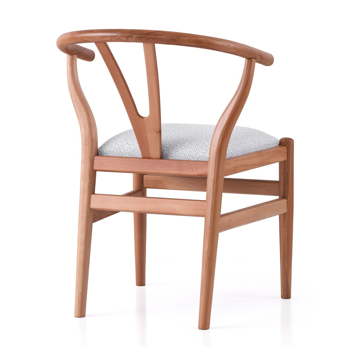 Valnott-Wishbone Kumaşlı Sandalye-Sandalye-2-roqelvaxirum.shop