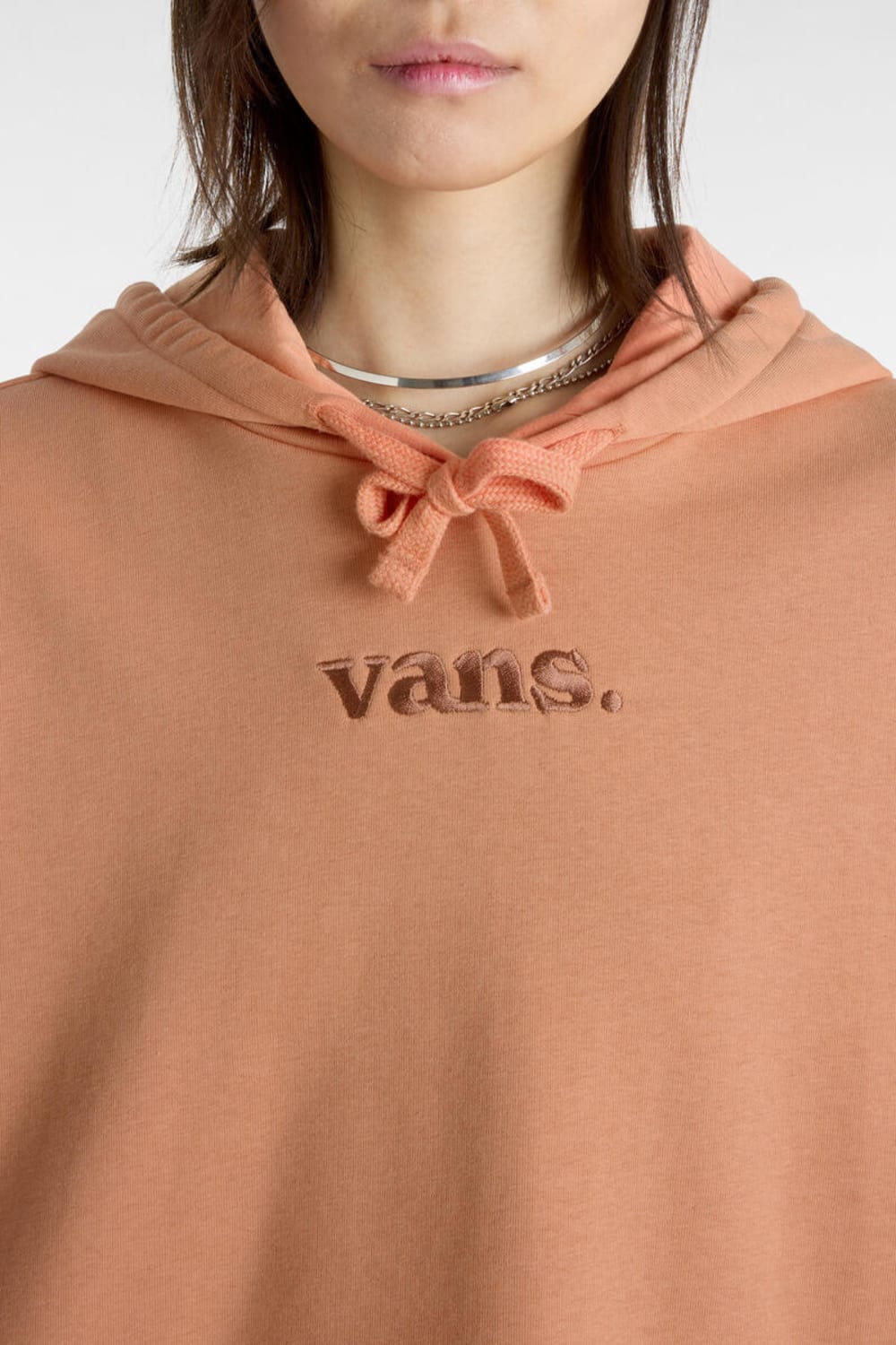 Vans-W Essential Ft Rlx Po Carnelian-Sweatshirts & Hoodies-2-roqelvaxirum.shop