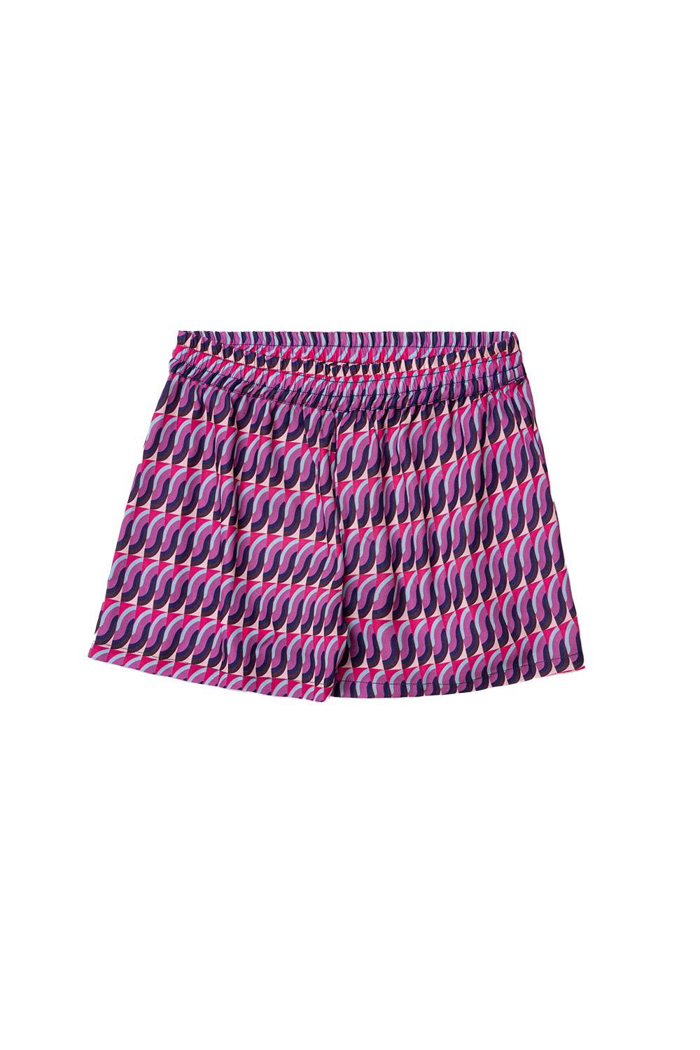 Ventotto Store-Ritmo Shorts Pattern - 1-Şort-1-roqelvaxirum.shop
