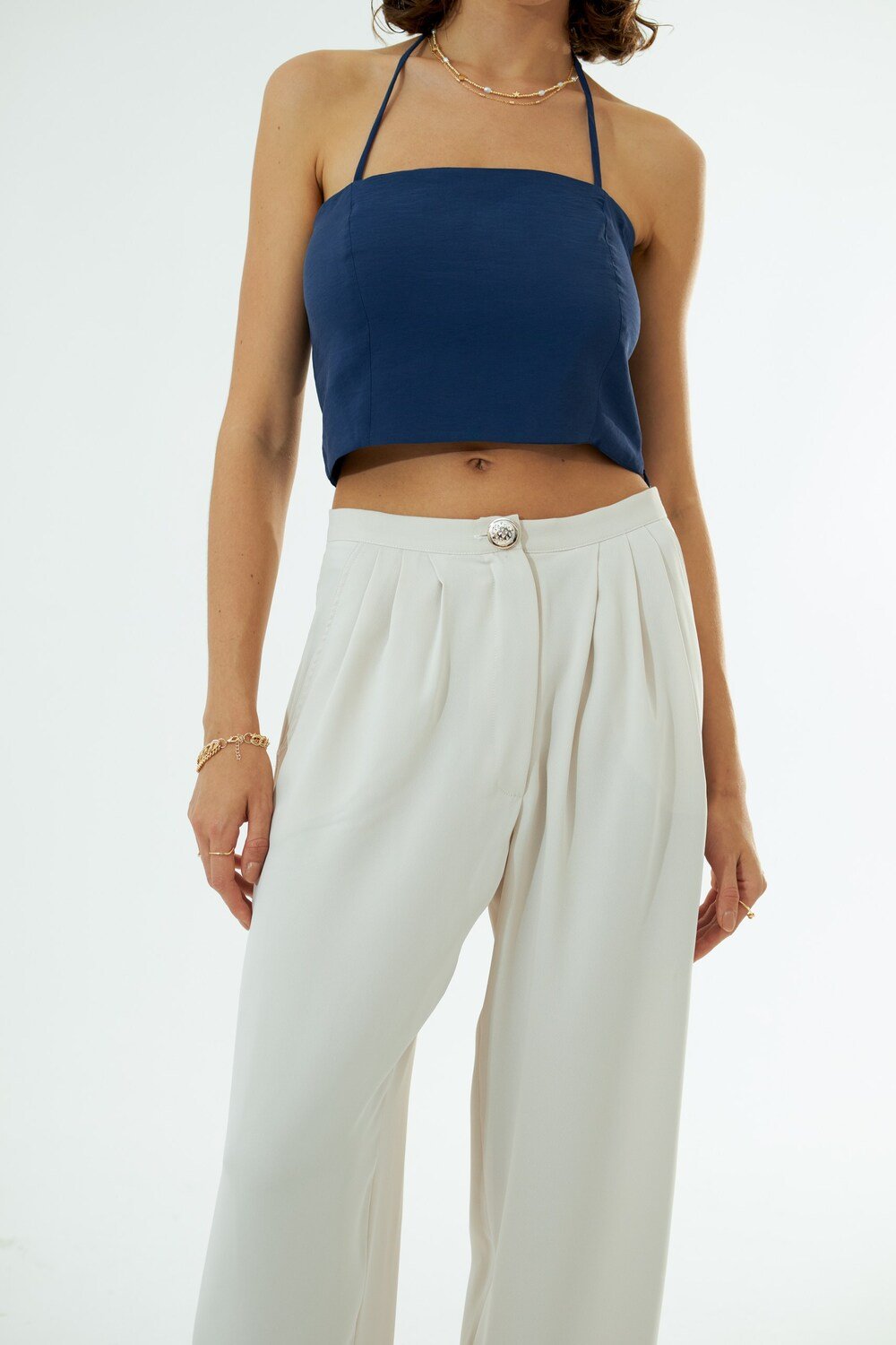 Vifafi-Ocean Lacivert Crop Top-Crop Top-3-roqelvaxirum.shop