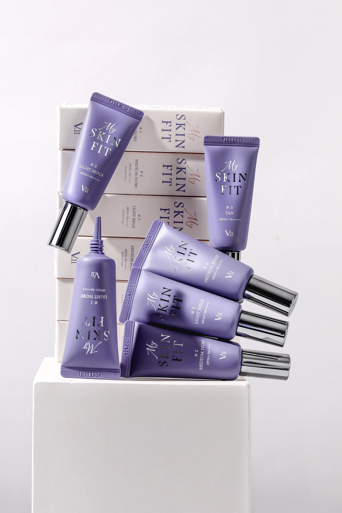 Village 11 Factory-Village 11 Factory My Skin Fit BB Cream Spf 50+ Pa++++ #5 Tan 20ml Hyalüronik Asit & Cica BB Krem-BB Krem-4-roqelvaxirum.shop