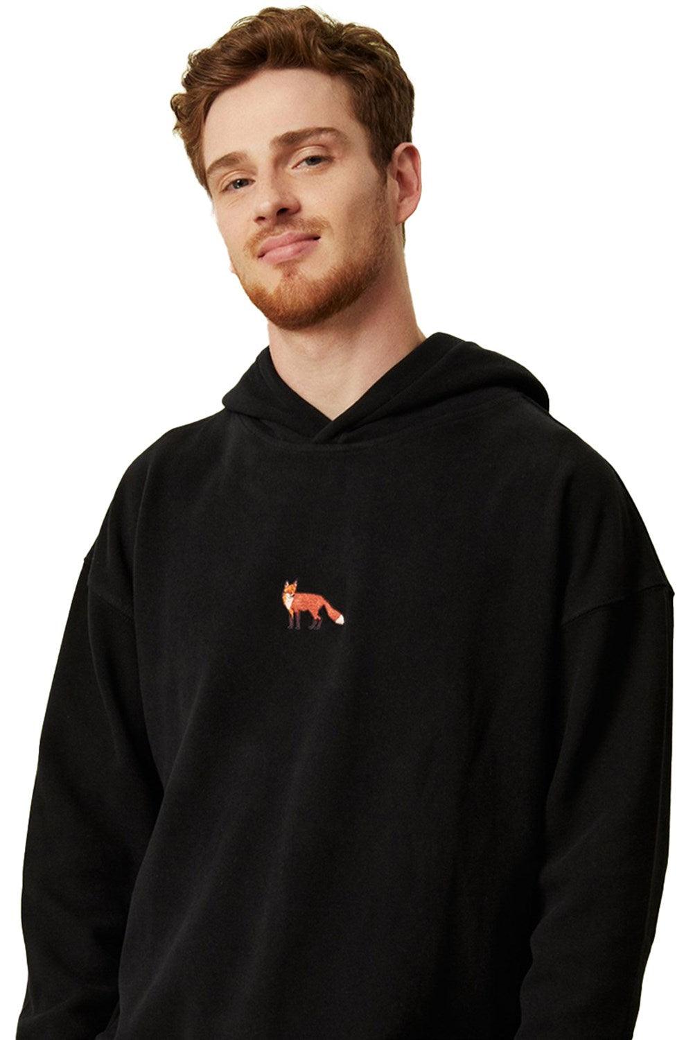 WWF Market-Kızıl Tilki Hoodie - Siyah-Sweatshirts & Hoodies-3-roqelvaxirum.shop