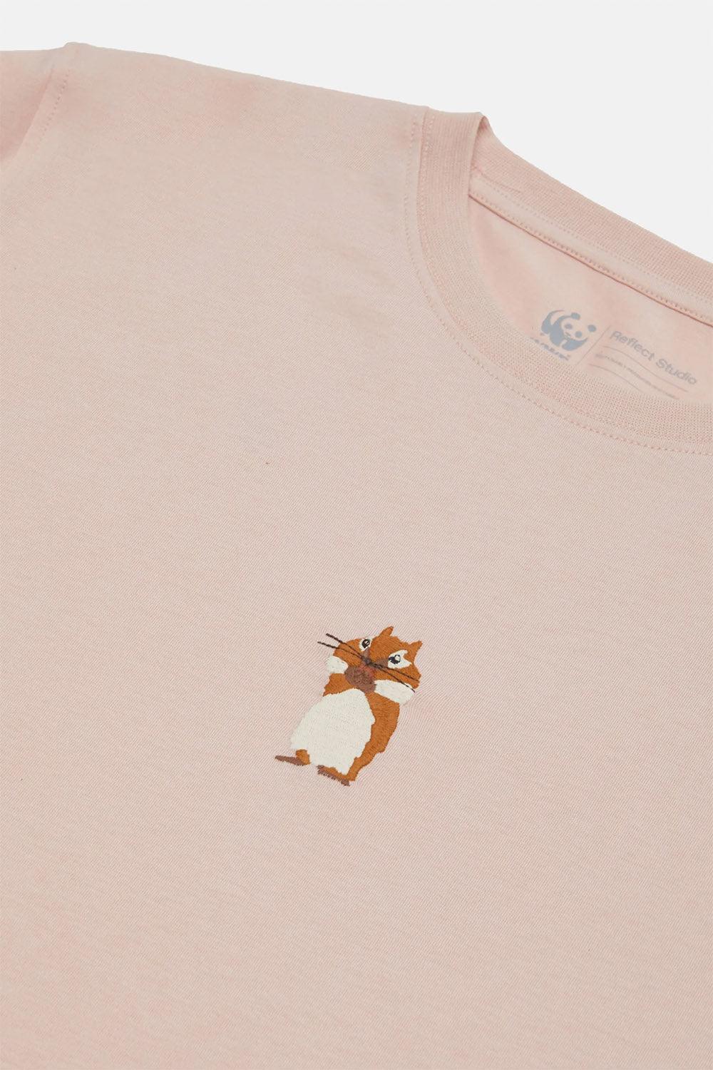 WWF Market-Yavru Sincap T-shirt - Gül Kurusu-T-Shirts-2-roqelvaxirum.shop