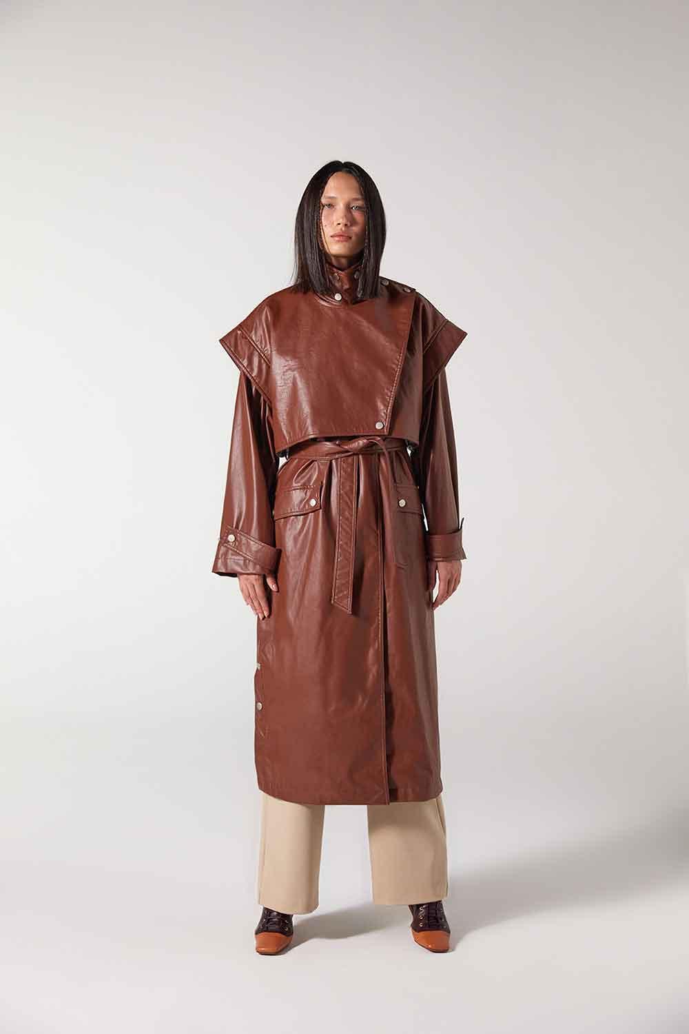 Wabi Sabi-Deri Trençkot-Trençkot-1-roqelvaxirum.shop