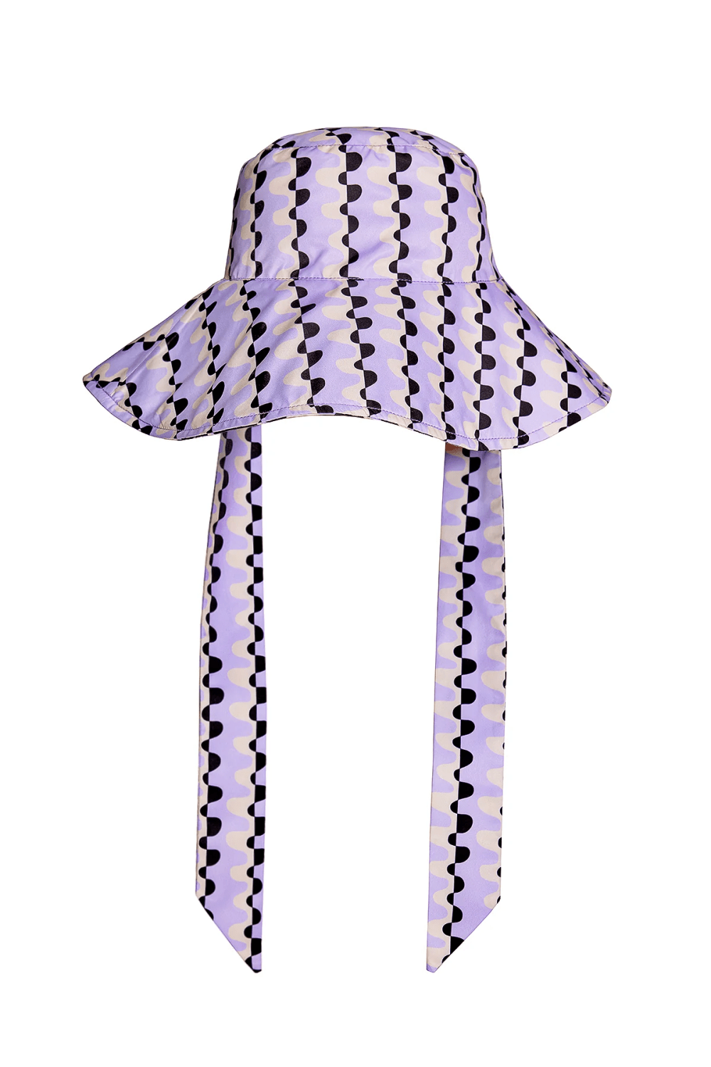 Wayt-Sonic Adventure Geometrik Desenli Çift Taraflı Kova Şapka-Bucket Hat-1-roqelvaxirum.shop