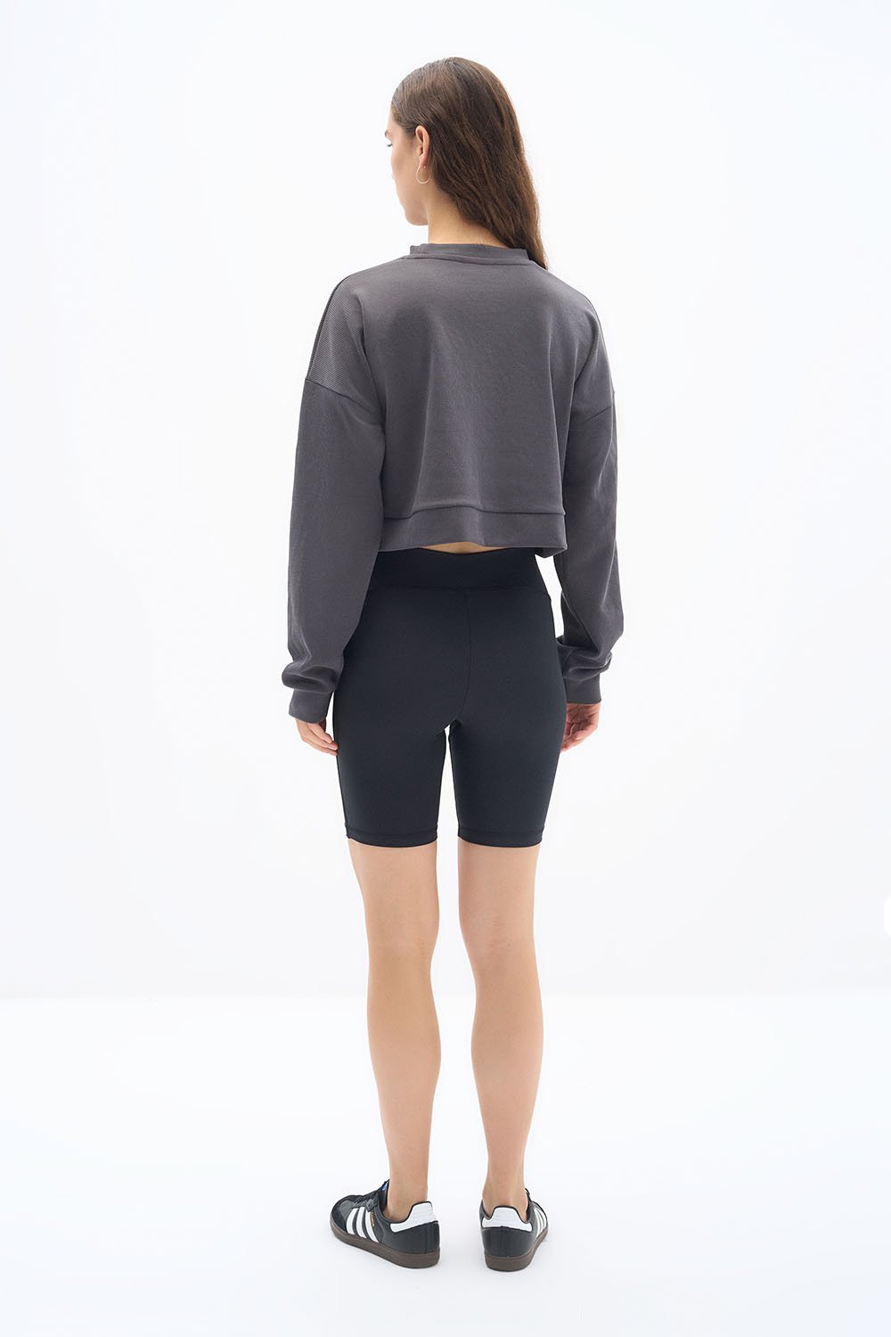 Wear Three Points-Antrasit Flow Sweatshirt-Sweatshirts & Hoodies-5-roqelvaxirum.shop