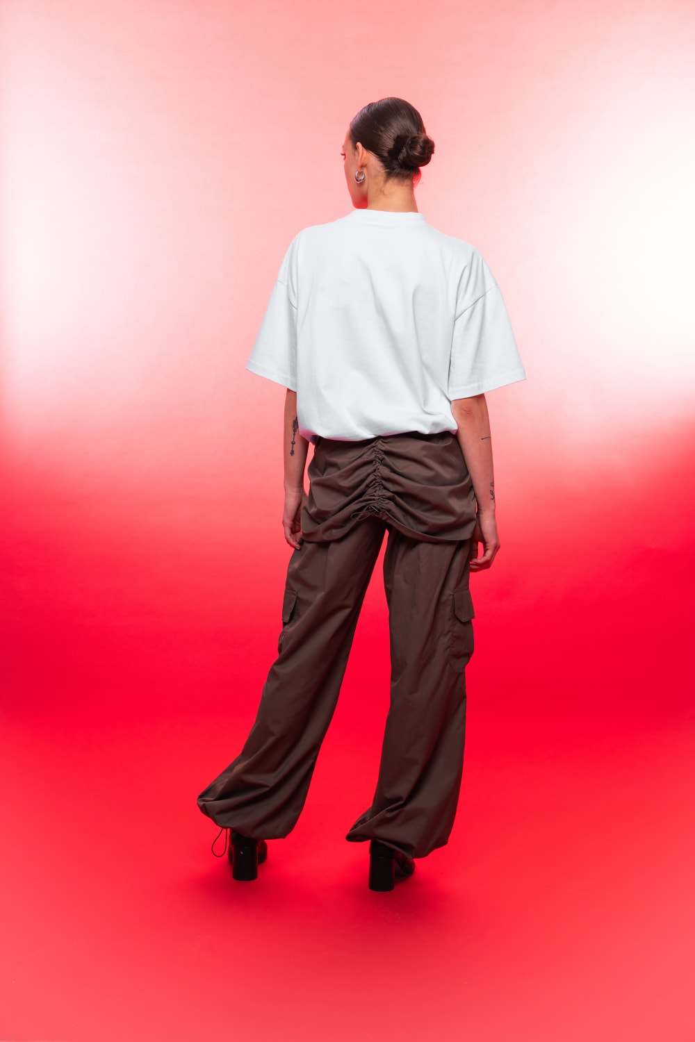 Wuen İstanbul-Parachute Pant Green-Pantolon-2-roqelvaxirum.shop