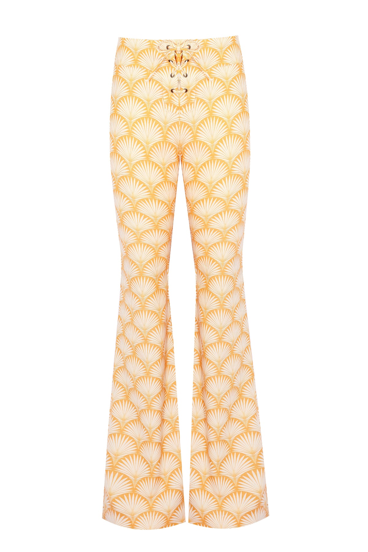 Yasemin Karagülle-Maxine Pants / Yellow-Pantolon-1-roqelvaxirum.shop
