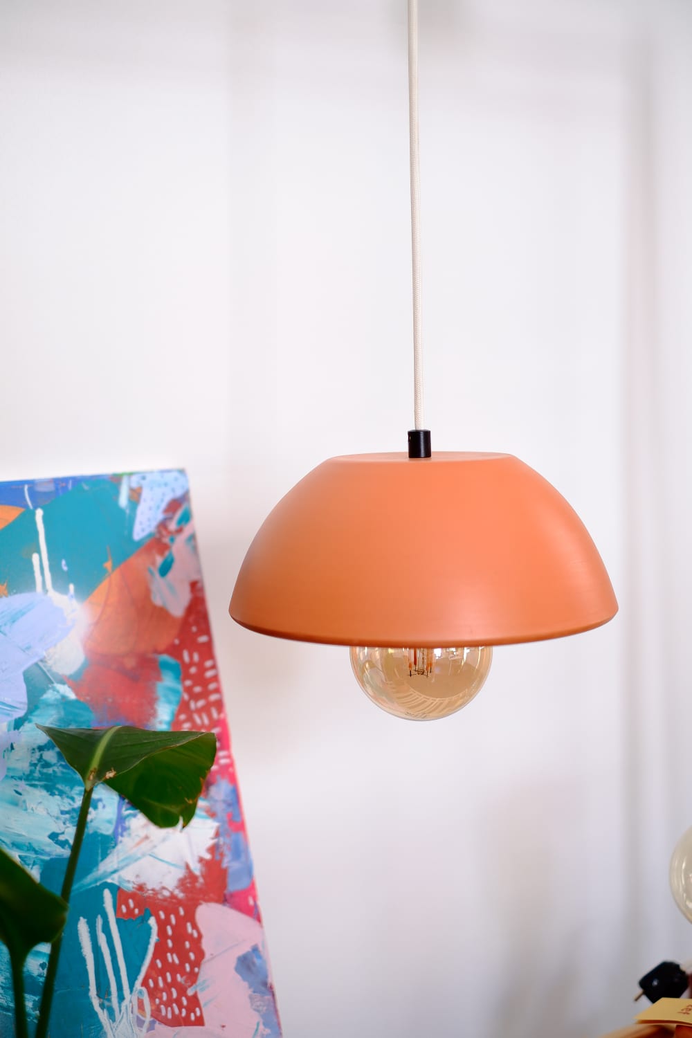 Zef Design-Temnos - Terracotta Avize ,Beyaz Kablo-Avize-4-roqelvaxirum.shop