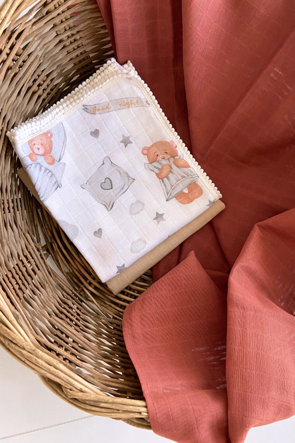 Zeynep Akdemir | Creative Studio-Muslin Bebek Battaniyesi 3'lü Set-Bebek Battaniye-4-roqelvaxirum.shop