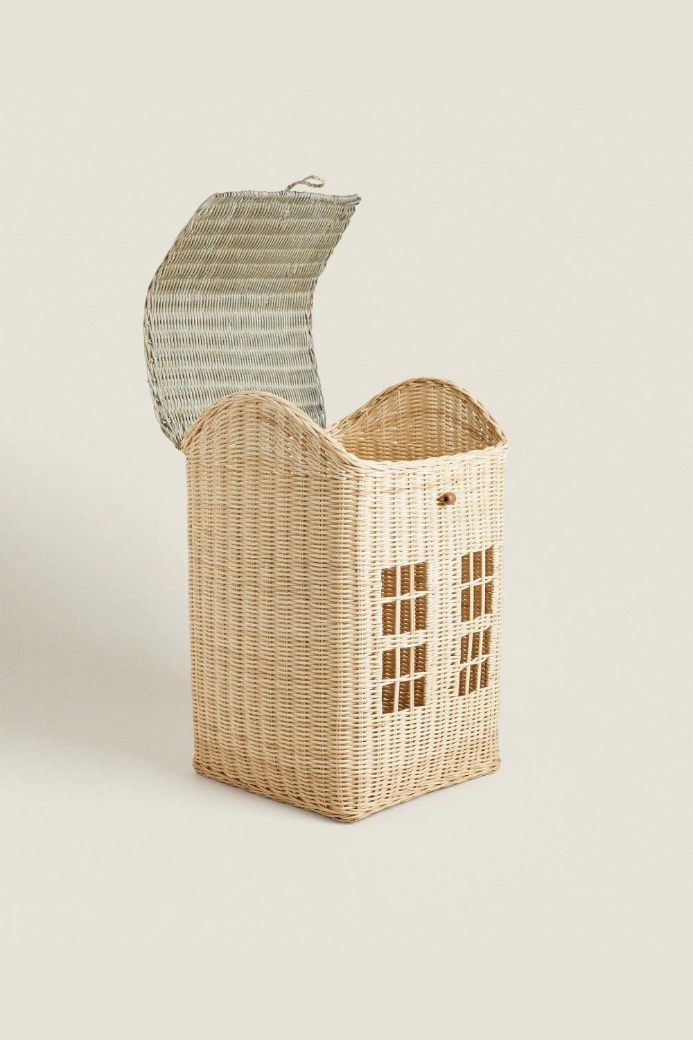 Zoa Collection-Kapaklı Ev Rattan Oyuncak Sepeti-Sepet-2-roqelvaxirum.shop